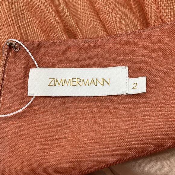 Zimmermann Postcard Ombre Midi Skirt in Multicolor Silk - Picture 5 of 5
